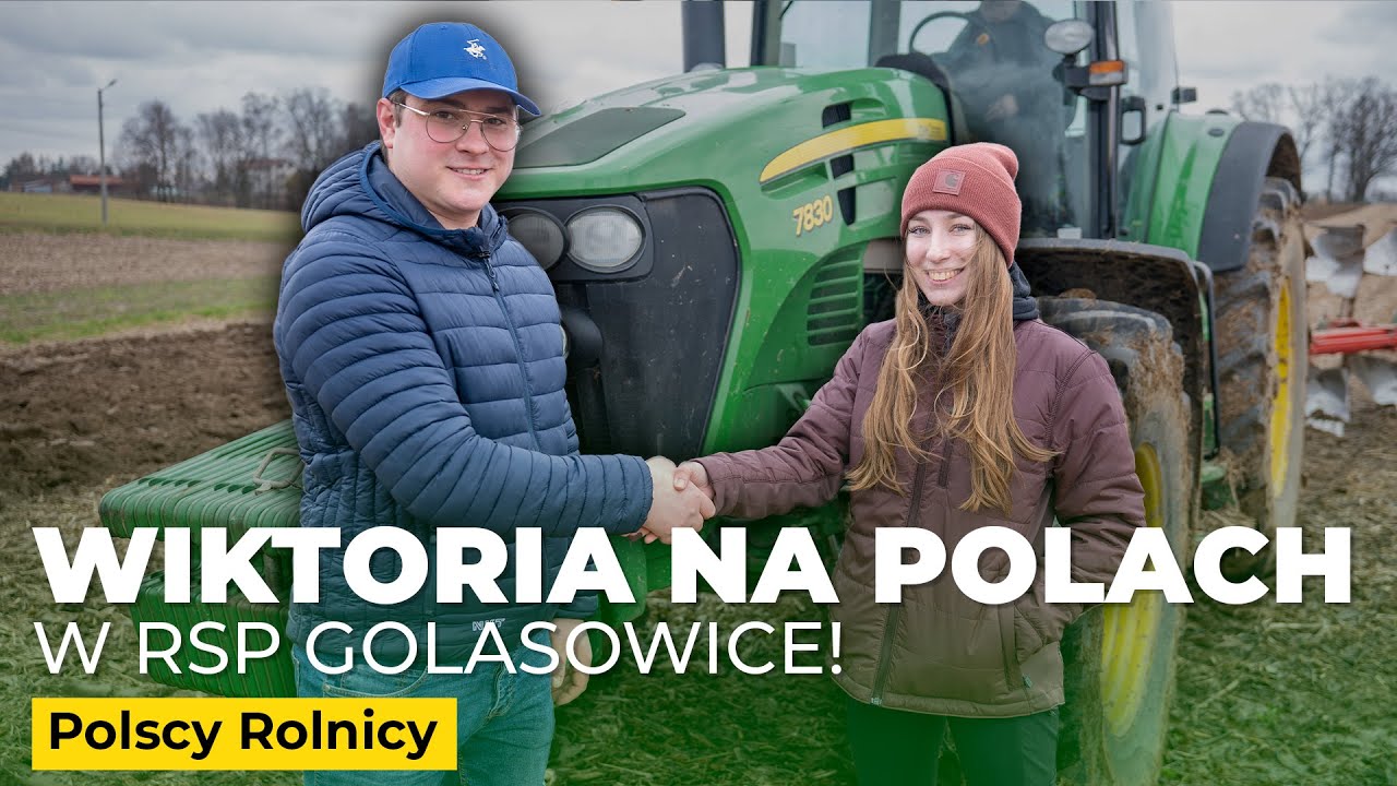 Wiktoria, Maciek i 320 hektarów RSP Golasowice! | Rolnik Na Czasie x @vvictoiy