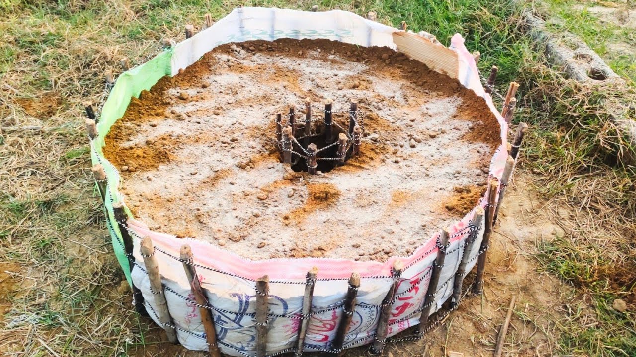 Free Raised Garden Bed Using Only Waste Materials | No Cost DIY Garden Bed