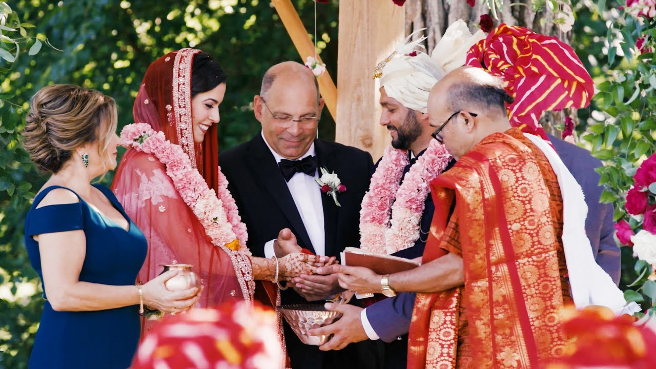 Beautiful Hindu Christian Wedding // Paige & Kunal // Chicago Wedding Video