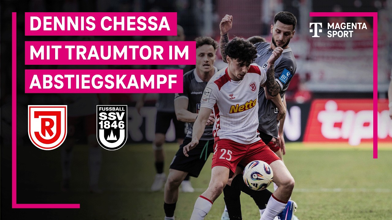 SSV Jahn Regensburg - SSV Ulm 1846, Highlights mit Live-Kommentar | 3. Liga | MAGENTA SPORT