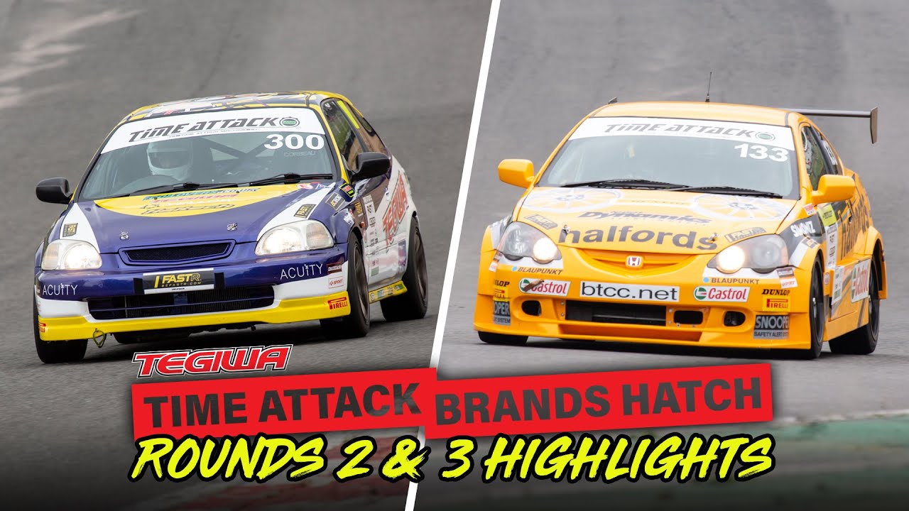 TIME ATTACK ROUNDS 2 & 3 - HIGHLIGHTS! (BRANDS HATCH) 19/06/2021 - 20/06/21