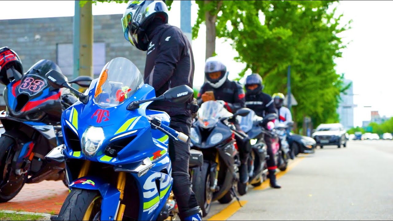 새벽출발 점심복귀 팀으로 다녀오는 속초 맥도널드 새벽 투어 | S1000RR | 바이크투어 | INSTA360 X3 | GoproMax | A7m2 |4K video