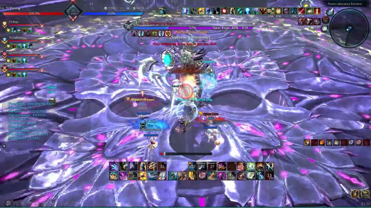 Tera Private (Agaia PC) - Gunner in Cursed Fusion Laboratory (CFL)