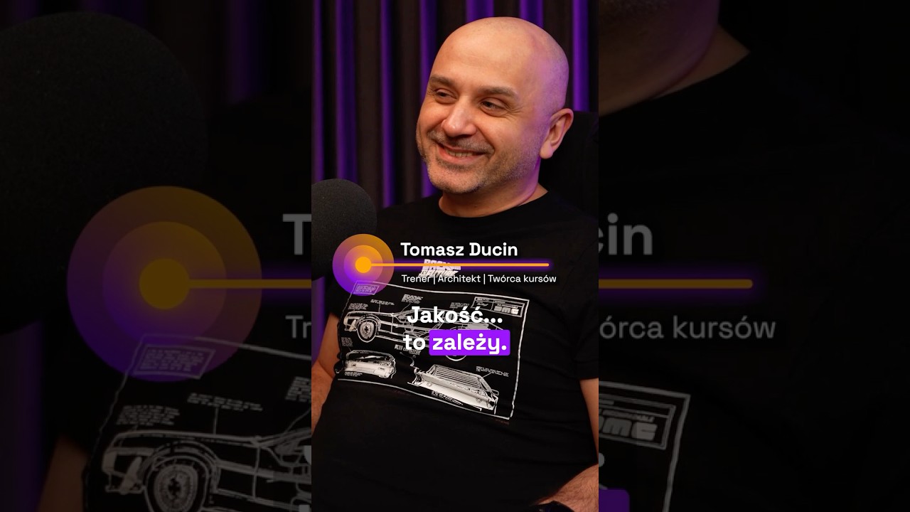 Sesja Q&A z Tomasz Ducin: &bdquo;Testy E2E są dziś nadużywane kosztem test&oacute;w niższych poziom&oacute;w&rdquo;