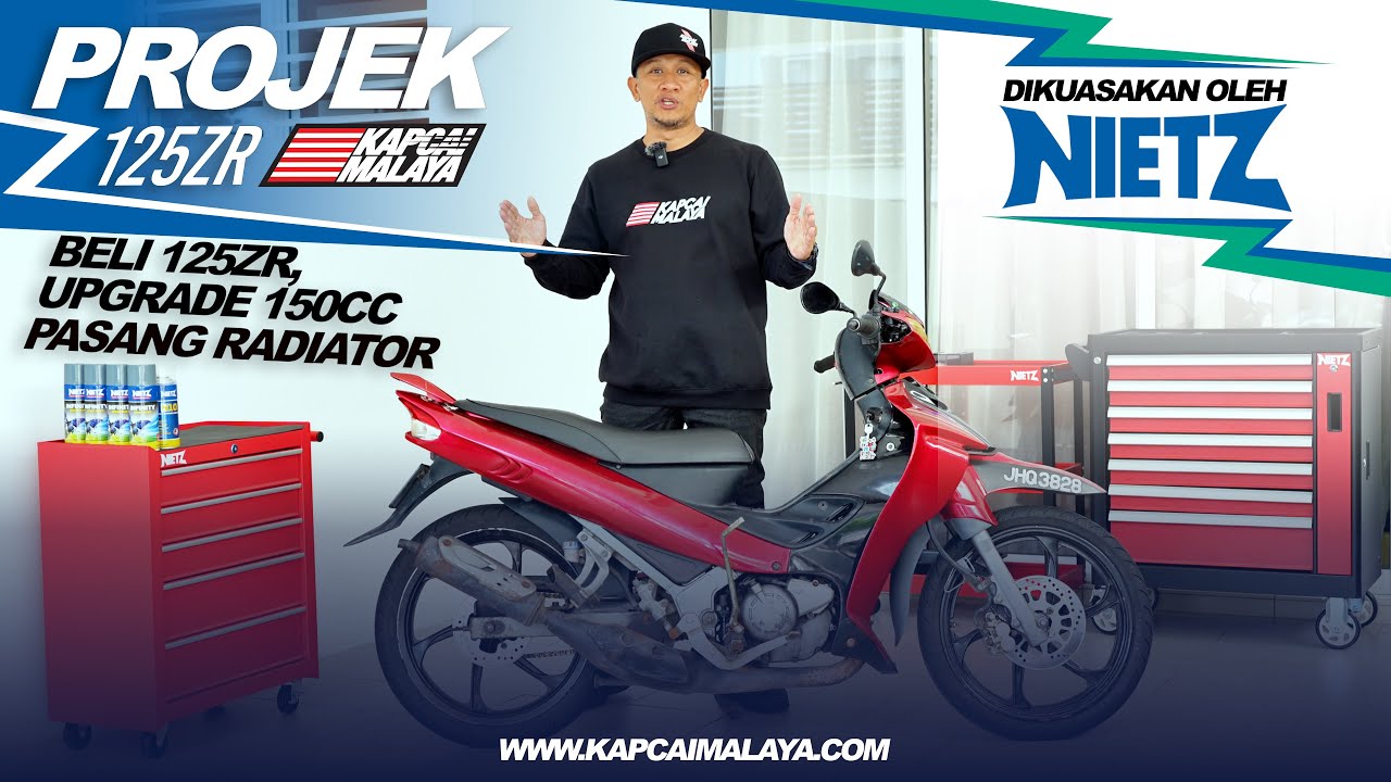 Episod 1: Projek Restorasi Motor 125zr - NIETZ x Kapcai Malaya