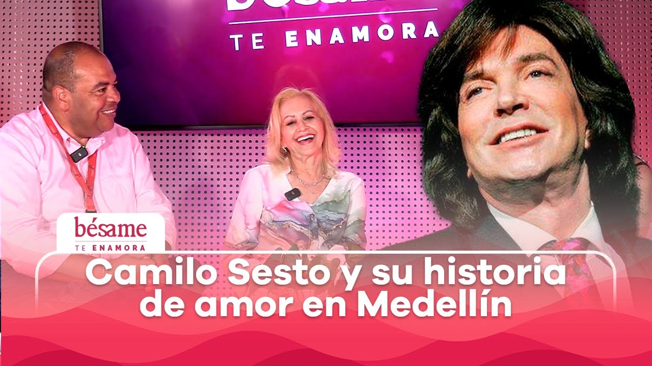 Camilo Sesto y su flor de Medellín: la historia de su romance | Bésame