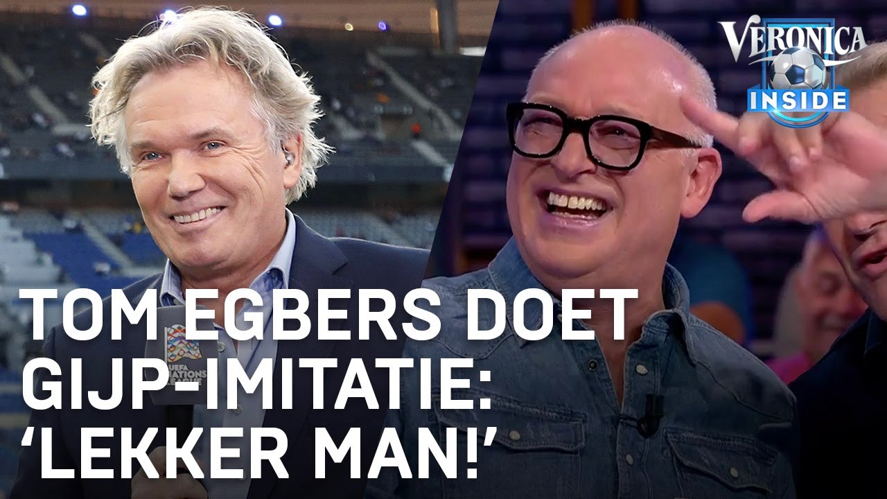 Tom Egbers doet Gijp-imitatie: 'Lekker man, niks mis mee!' | VERONICA INSIDE RADIO