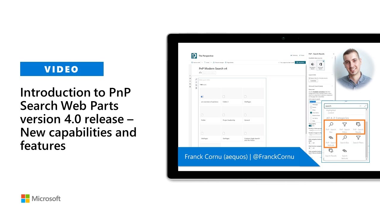 Introduction to PnP Search Web Parts Version 4.0 – new capabilities and features