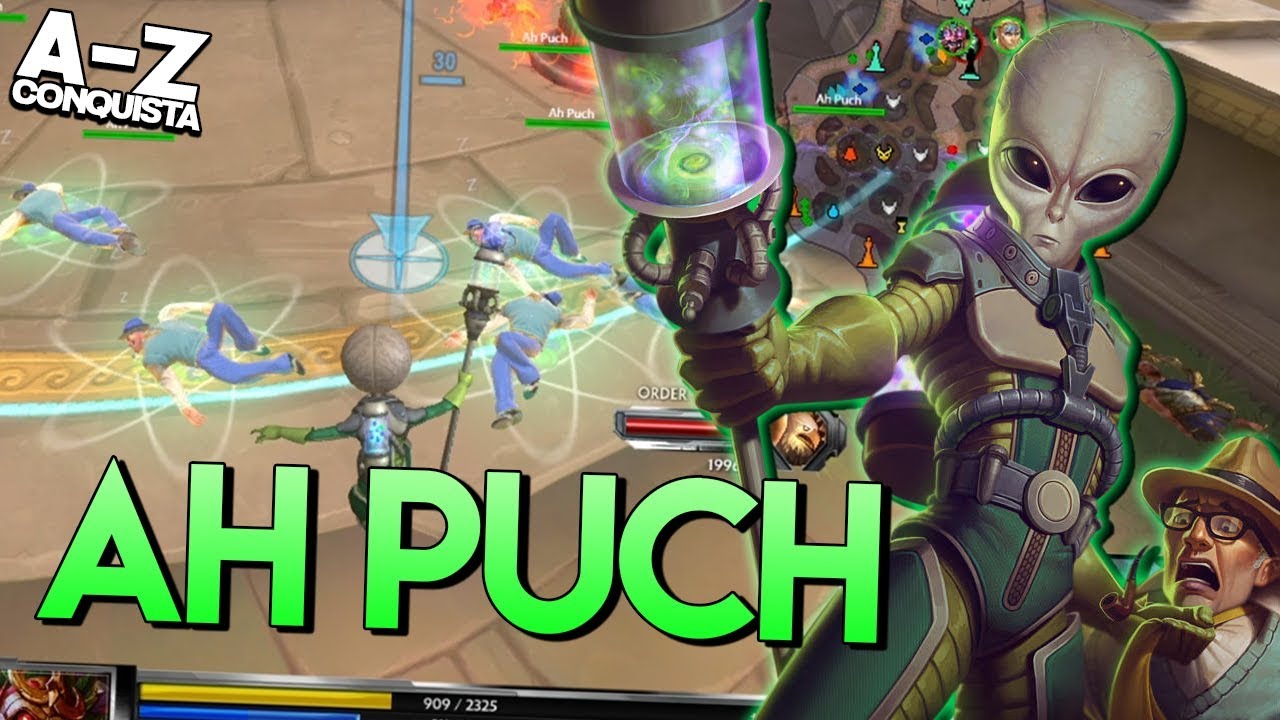 AH PUCH MID, A-Z Conquista + Guia, Smite BR