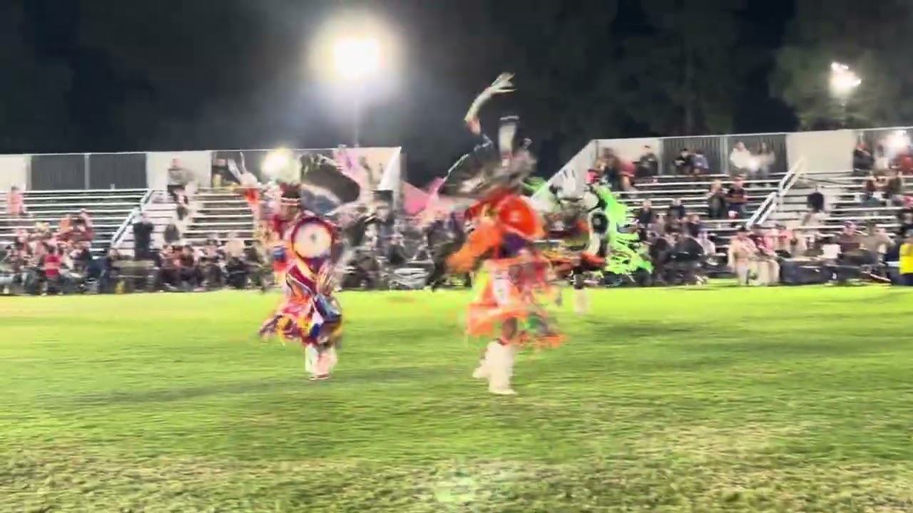 Tank Young Dancing fancy at San Manuel Pow wow 2025