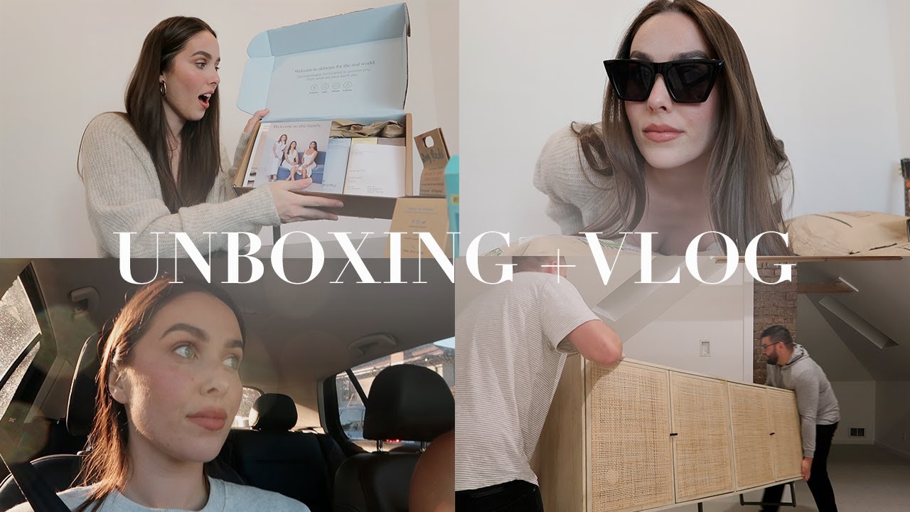 MAJOR UNBOXING + VLOG / Sephora, Amazon, Dr. Loretta, Stil + Pottery Barn