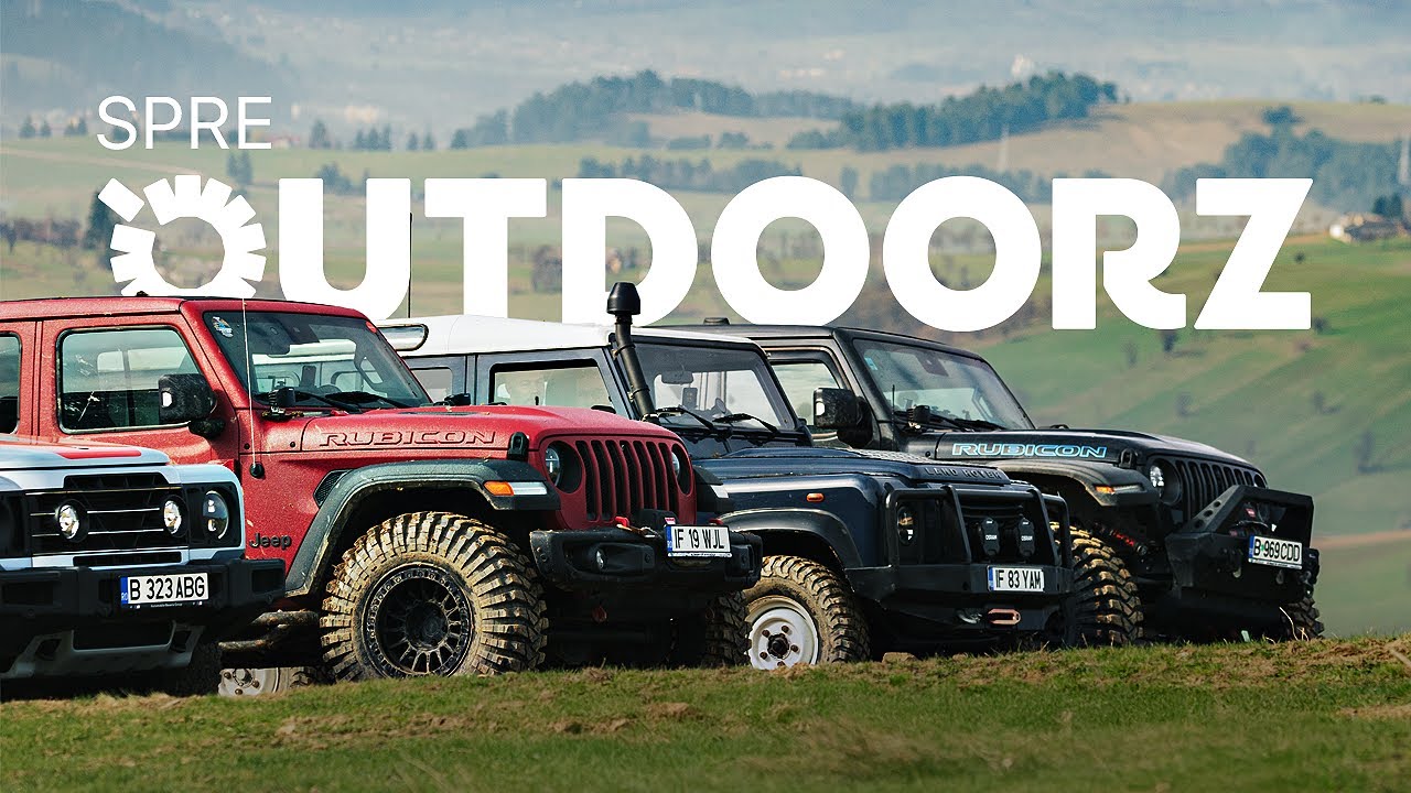 Offroad la Barcani. Ne pregătim pentru festivalul Outdoorz. Jeep | Ineos | Ford | Defender