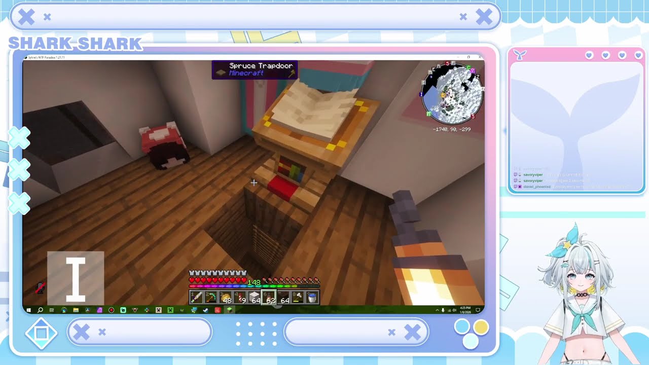 My Server is Back! 【Minecraft】【VOD】 1-8-26