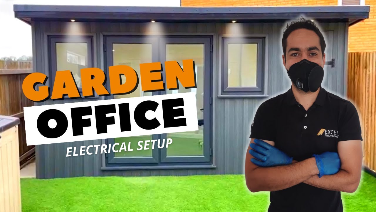 Perfect Garden Office  Electrical Setup (includes Heating & Insulation)