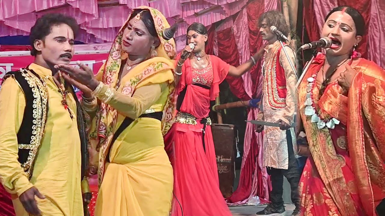 सामलगढ़ की लड़ाई -06 #संतोष सहनी नाच पार्टी#maithili nach programe #aalhaudal nach
