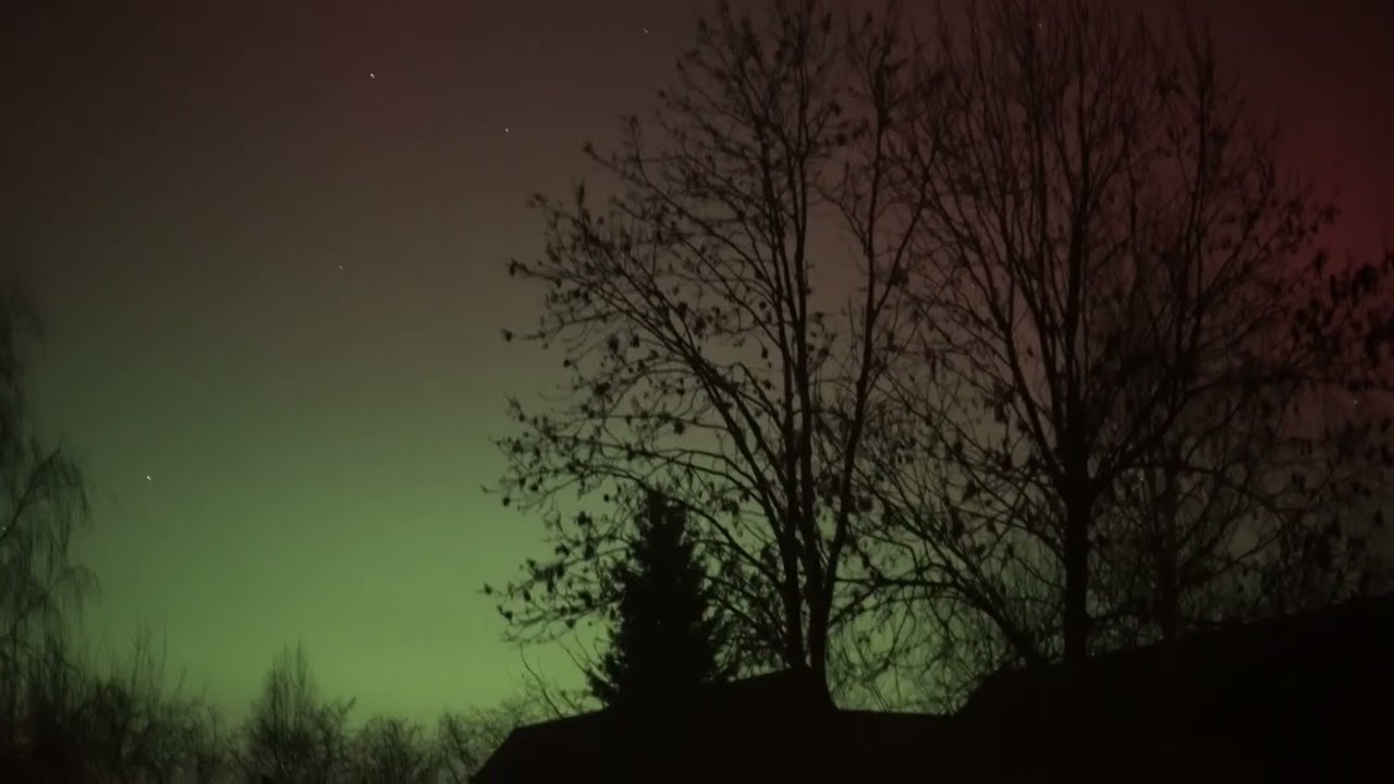 Zorza nad Polską,Kielce 19.01.2026
