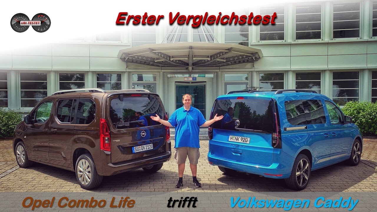 VW Caddy oder Opel Combo Life // Wer ist der bessere Hochdachkombi?! Test - Vergleich - Review