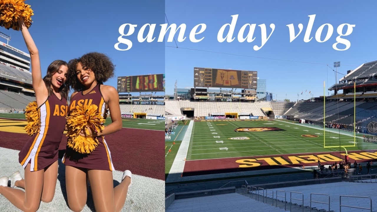 VLOG: asu dance team game day