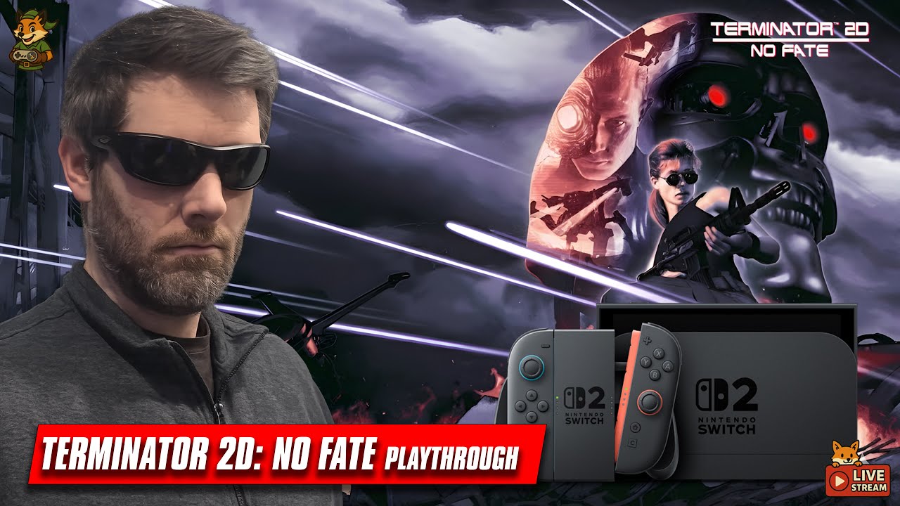 Terminator 2D : No Fate – LIVE Playthrough