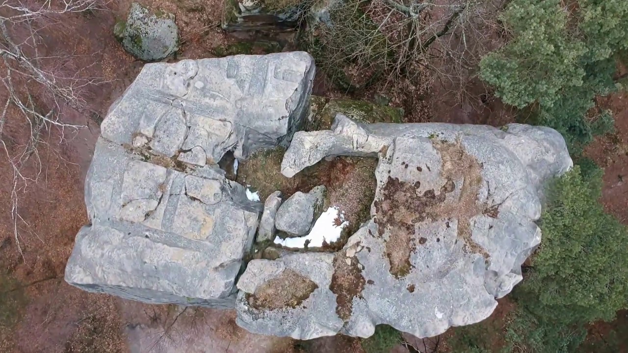 Rot&scaron;tejn a Klokočsk&eacute; sk&aacute;ly &uacute;nor 2018 DJI Spark