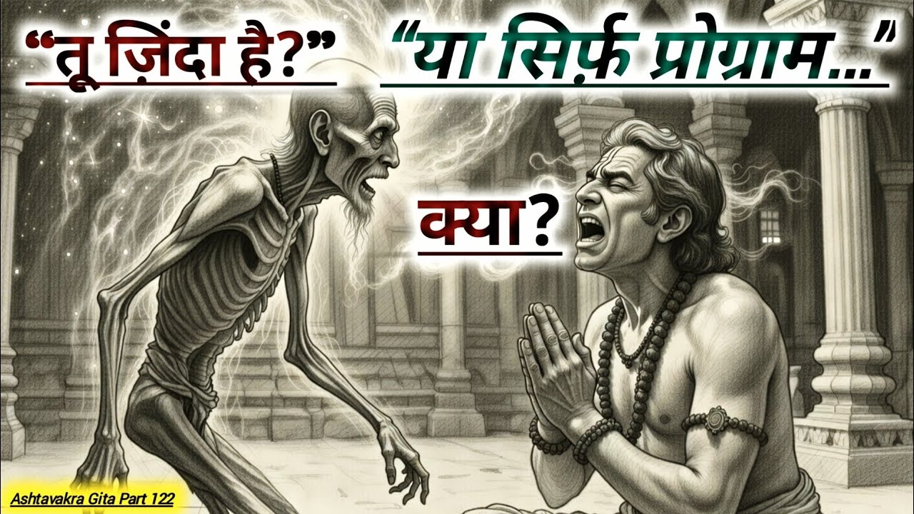 “सोई हुई चेतना — तू ज़िंदा है या सिर्फ़ प्रोग्राम? | अष्टावक्र गीता 14.1 | Part 122”
