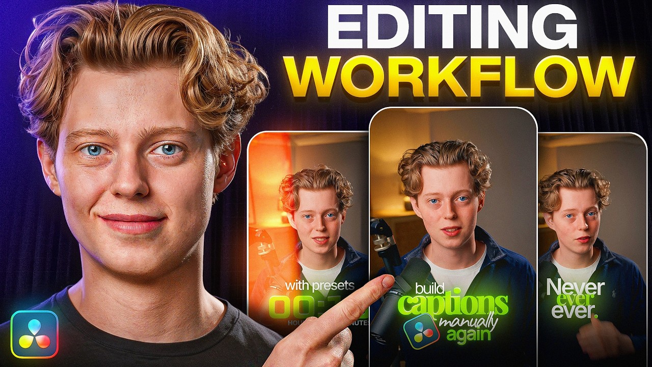 Как быстро и качественно монтировать Reels в DaVinci Resolve (полный разбор)