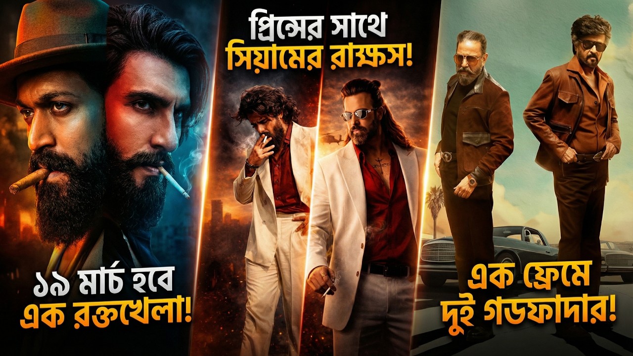 টক্সিকের জবাব দিতে আসছে ধুরান্ধার ২💥| রাক্ষস লুকে সাইকো সিয়াম 🔪 ও রকস্টার শাকিবের ডাবল ধামাকা |