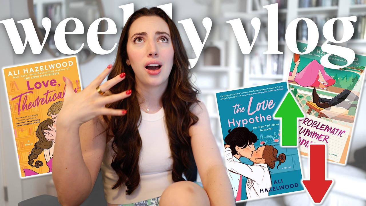 VLOG: Ranking Ali Hazelwood, Rapid Fire Romance Reviews + Q&A