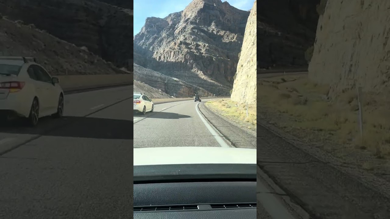 A drive through the canyon south of St. George, Utah.#Arizona #Utah.