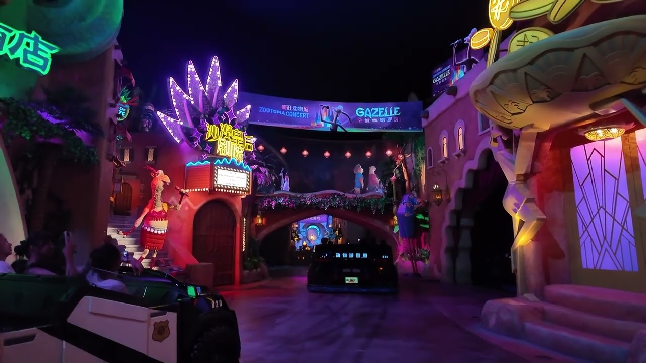 用DJI Pocket3記錄￼瘋狂動物城熱力追蹤  警車的音響壞了￼￼lol