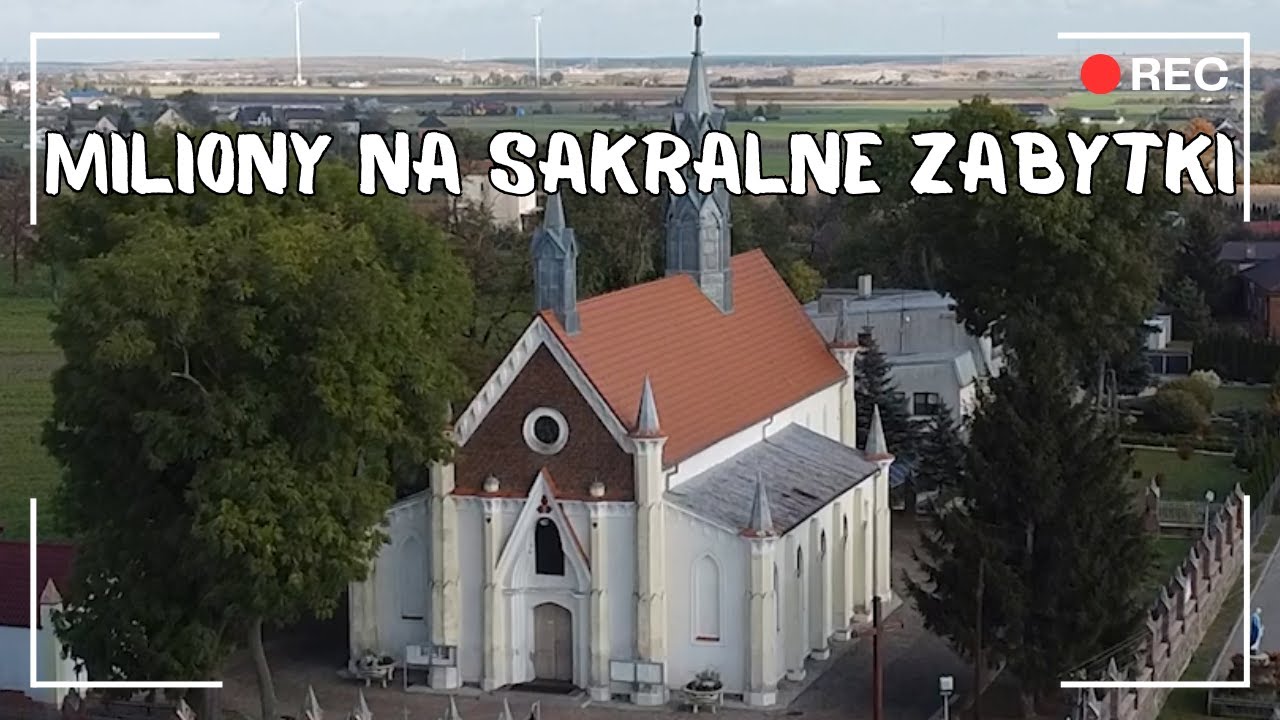 Miliony na ratowanie zabytków w gminie Wierzbinek. Remonty kościołów z rządową pomocą