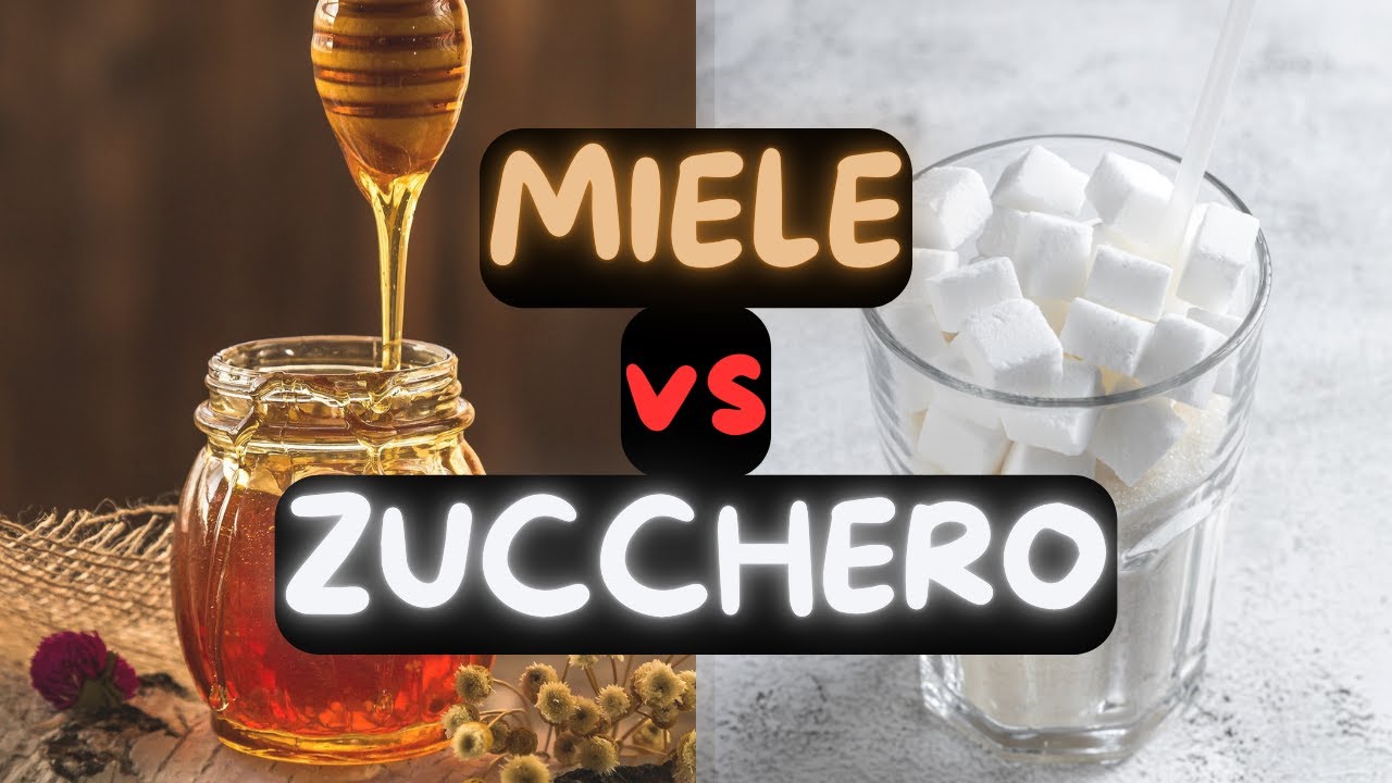 MIELE vs ZUCCHERO - Confronto completo