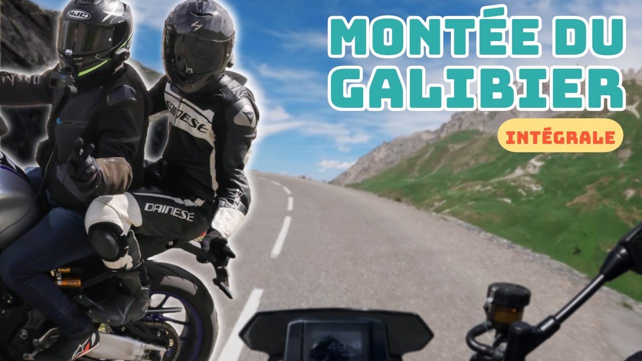 POV moto :  Montée intégrale du col du Galibier RGA