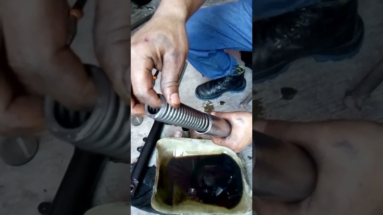 Cambio de retenes de suspención Fazer FZ6 600 2014