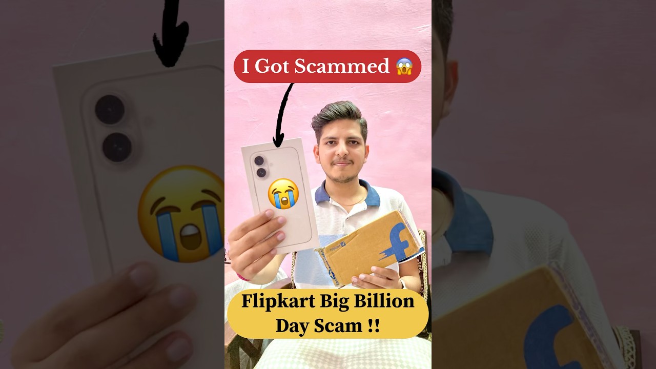 I Ordered iPhone 16 Pro and Got iPhone 16 | Flipkart Big Billion Day Scam