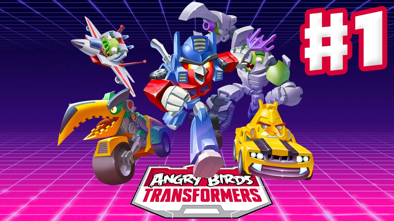Angry Birds Transformers - Gameplay Walkthrough Part 1 - Optimus Prime, Bumblebee, Soundwave! (iOS)