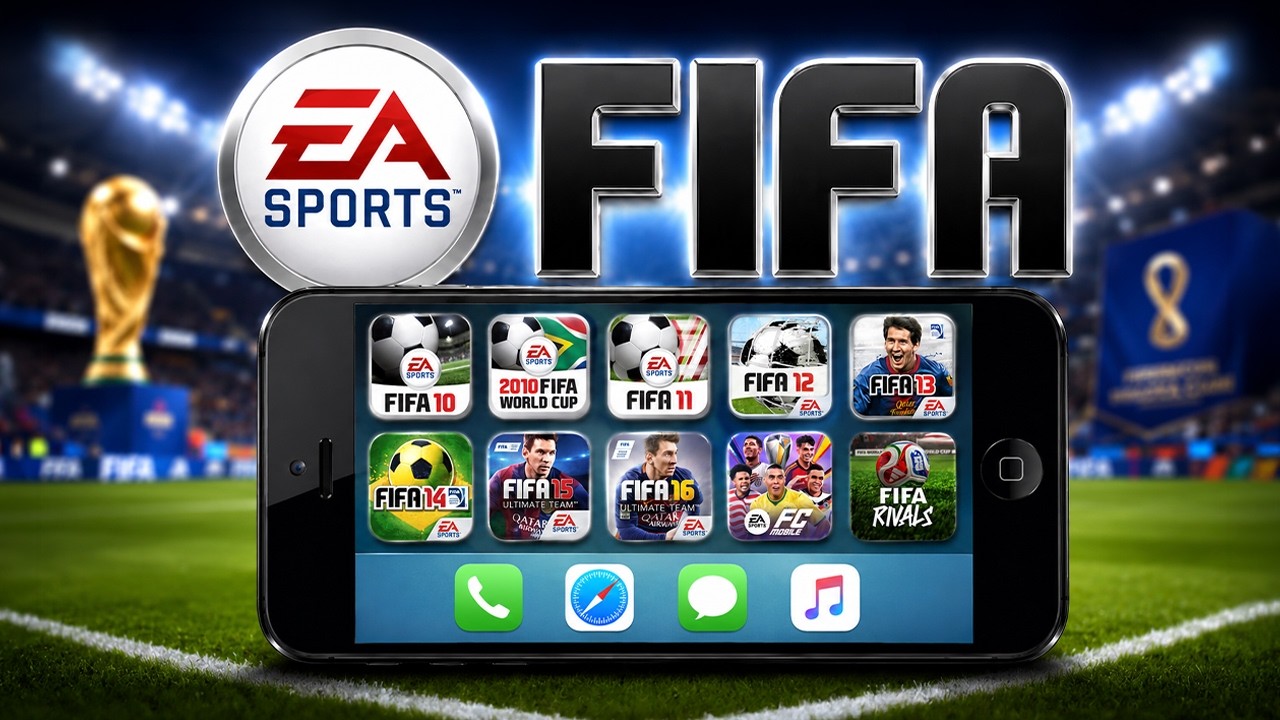 Я поиграл во все игры серии FIFA на мобильных устройствах