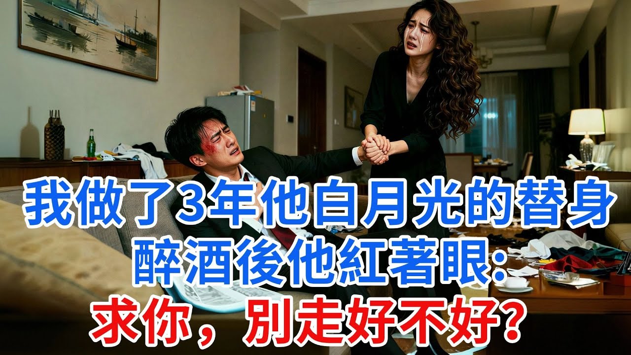 我做了他三年祕書，也做了三年替身。醉酒那晚，他第一次喊對了我的名字。我以為是他終對我動了心，轉頭卻見他滿眼疏離。#【糖心故事鋪】#愛情#霸道總裁#戀愛#情感故事#故事