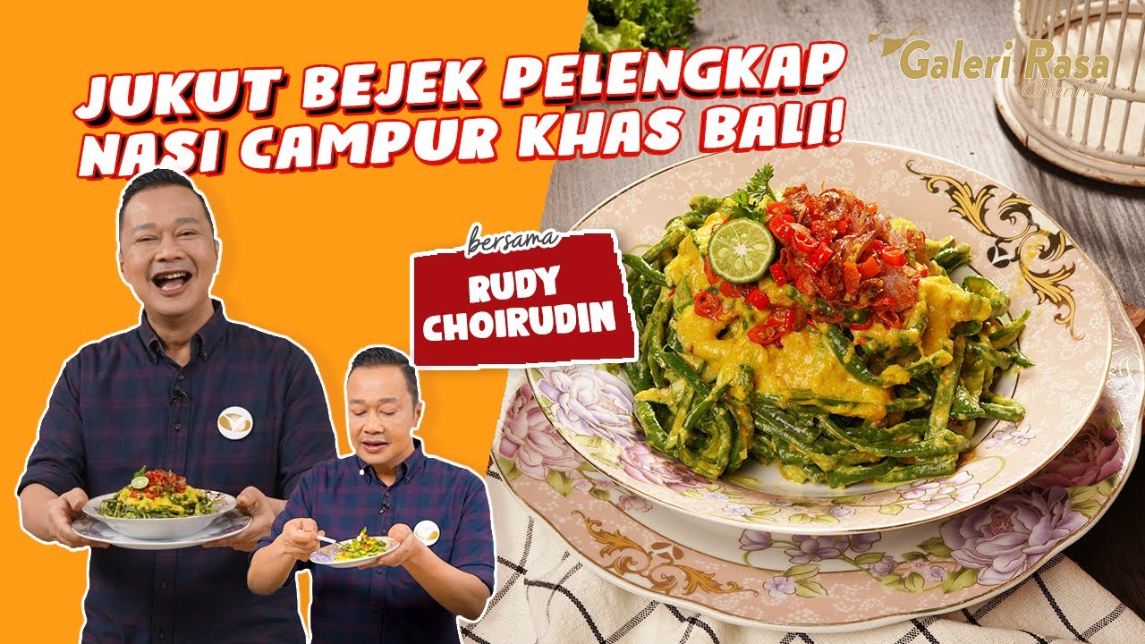 RUDY CHOIRUDIN | JUKUT BEJEK PELENGKAP NASI CAMPUR KHAS BALI! ~ JUKUT BEJEK KACANG PANJANG