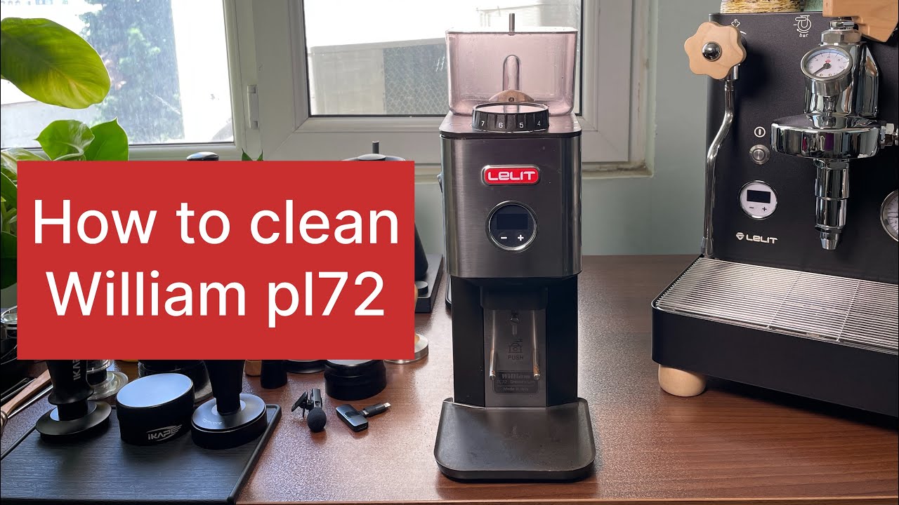 How to clean William pl72 grinder!