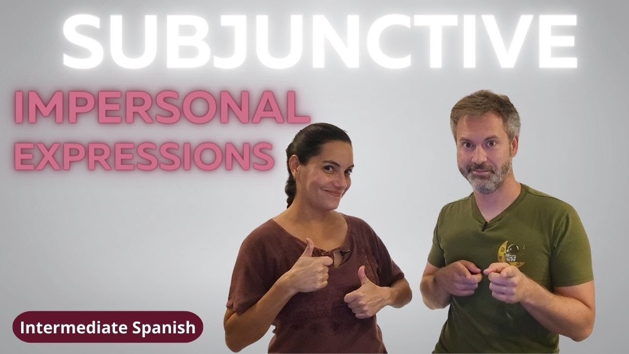 When to use the subjunctive: Impersonal Expressions