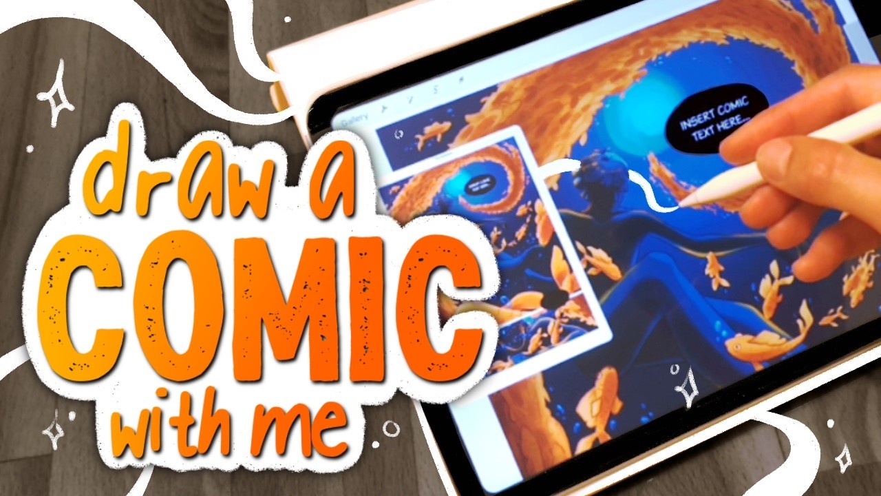 Finally starting my Comic! | Let's Draw a Comic Page Together