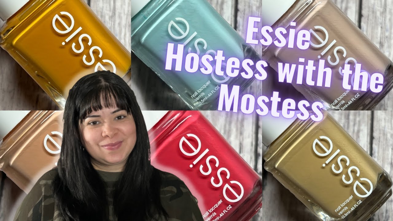 Essie Hostess With The Mostess Collection - CVS 2022 Exclusive - Janixa - Nail Lacquer Therapy