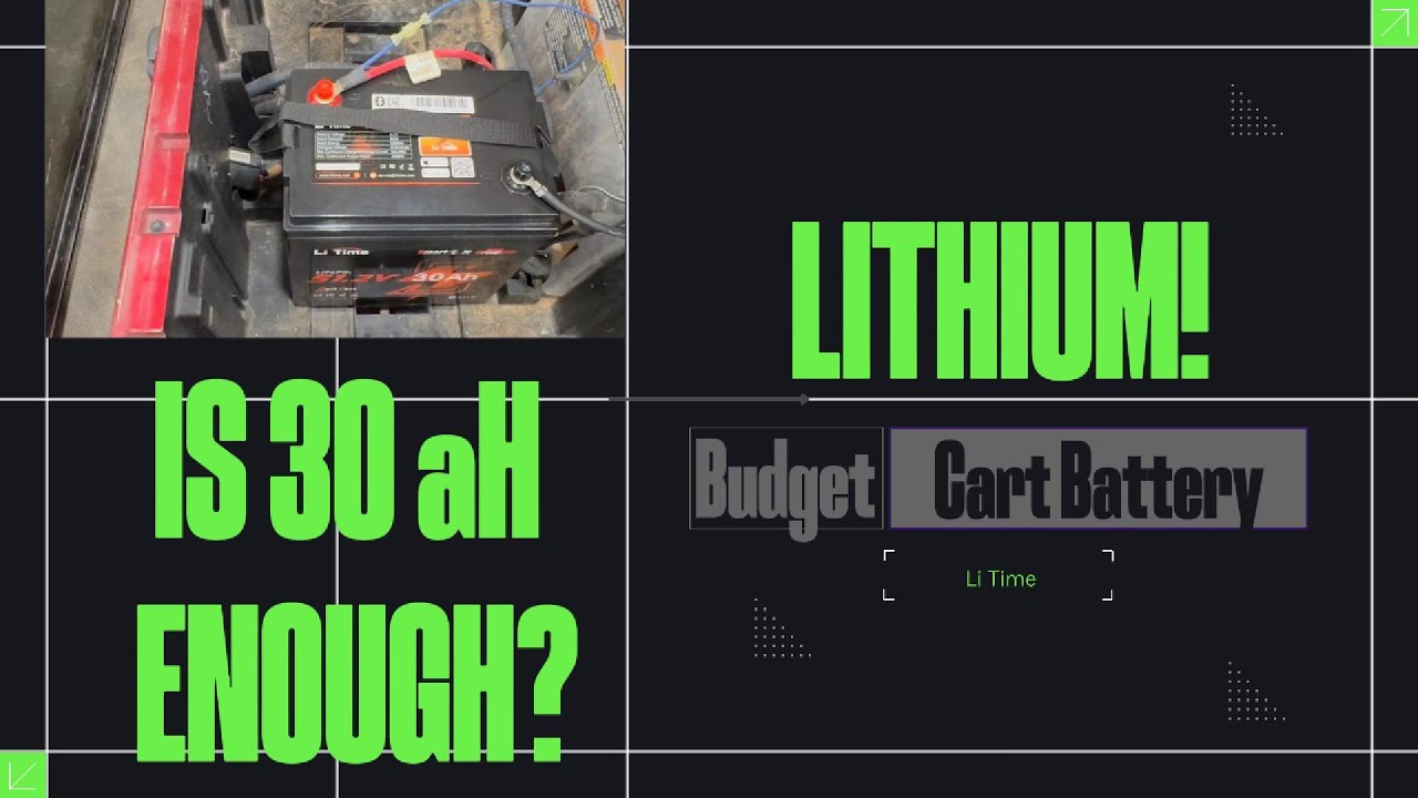 Cheap Lithium For Golf Cart.  Budget 48v Lithium option