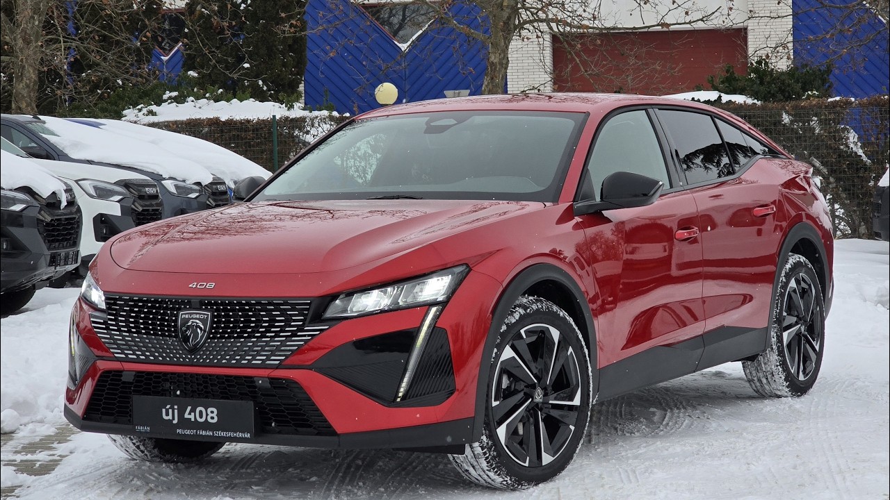 Peugeot 408 Allure Hybrid 145 1.2 48V e-DCS6 Elixir Red