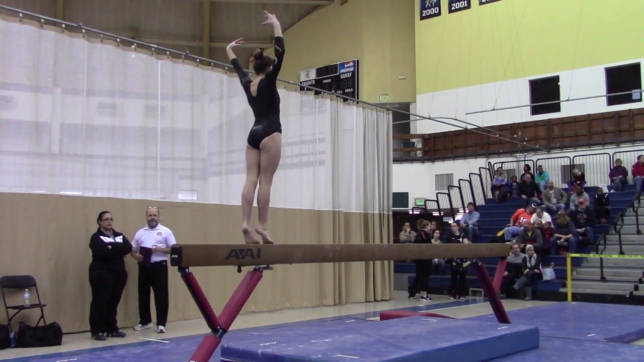 Level 5 Gymnastics - Beam 3: BCG Valentine Invitational - Session 7