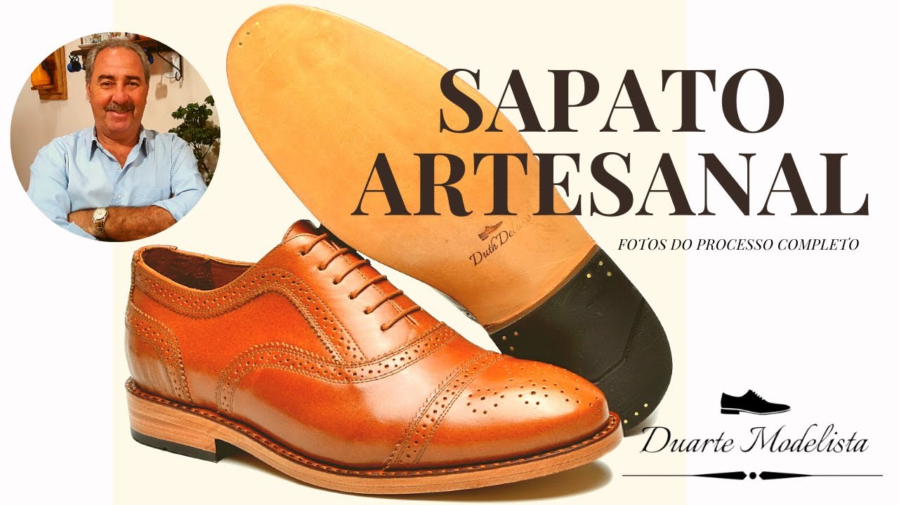Construção de Sapato Artesanal | Fotos | Duarte Modelista