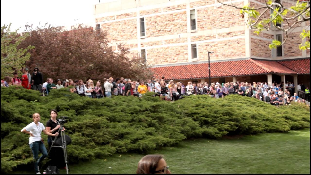 HUGE 420 PROTEST AT CU 4/20/2012