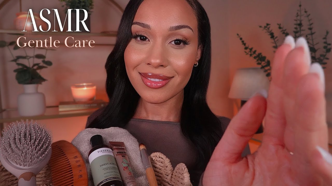 ASMR Let Me Take Care of You | Nighttime Personal Attention, Hair Play & Soft Affirmations