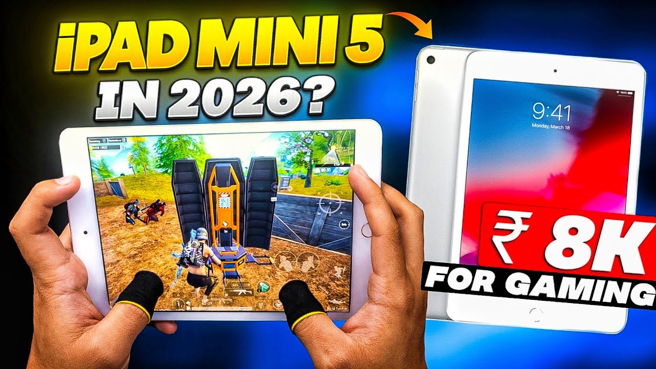 Should You Buy iPad Mini 5 in 2026? | BGMI / PUBG Mobile Gaming Test 🔥 ₹8,000